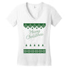 merry christmas ugly christmas sweater Women's V-Neck T-Shirt