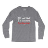it's not that i'm immature Long Sleeve Shirts