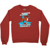 boxers support prostate cancer awareness Crewneck Sweatshirt