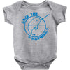 save the narwhales Baby Onesie