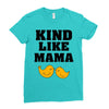 Kind As A Mother Ladies Fitted T-Shirt