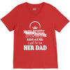i get awesome husband V-Neck Tee