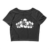 hawaiian flower Crop Top