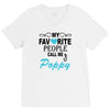 my favorite people call me poppy V-Neck Tee