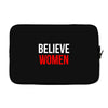 believe women Laptop sleeve