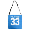 polk high Adjustable Strap Totes