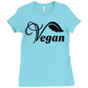 vegan Ladies Fitted T-Shirt