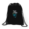 nature heart Drawstring Bags