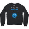 Creating A Lil Monster Baby Boy Crewneck Sweatshirt