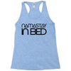 namastay in bed Racerback Tank