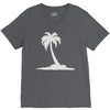 palm tree V-Neck Tee