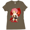 natsu dragneel Ladies Fitted T-Shirt