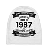 Premium Vintage  1987 Baby Beanies