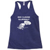 catch me if you can putos Racerback Tank