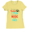 THE SONGS ON THE RADIO Ladies Fitted T-Shirt