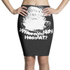 wheres my hos at santa claus Pencil Skirts