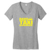 dads taxi Women's V-Neck T-Shirt