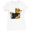 corgi potter Ladies Fitted T-Shirt