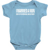 men's funny graphic Baby Onesie
