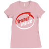 trainer inside Ladies Fitted T-Shirt