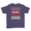 Santa Only Comes Once A Year Nonna Is Always Here To Cheer Youth Tee