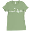 Heart Beat Ladies Fitted T-Shirt
