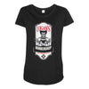 logan's barbershop Maternity Scoop Neck T-shirt