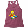 skate bart Racerback Tank
