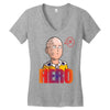 Saitama Women's V-Neck T-Shirt
