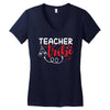 teacher tribe Women's V-Neck T-Shirt