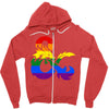 dungeons and dragons lgbtq Zipper Hoodie