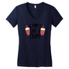 i don't give a crappe Women's V-Neck T-Shirt