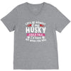 if my husky could talk V-Neck Tee