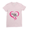 Coming Soon Baby Girl Ladies Fitted T-Shirt