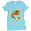 circuit dragon Ladies Fitted T-Shirt