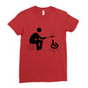 cook marshmallow Ladies Fitted T-Shirt