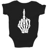 Flipping Someone Off Baby Bodysuit