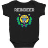 reindeer christmas Baby Bodysuit