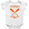 litchfield repair team Baby Bodysuit