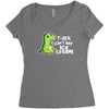 sad t rex Women's Triblend Scoop T-shirt