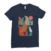 FLOCK OF BIRDS Ladies Fitted T-Shirt