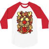 deer and monster 3/4 Sleeve Shirt