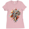 builder's downfall Ladies Fitted T-Shirt