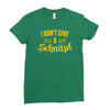 i don't give a schnitzel Ladies Fitted T-Shirt