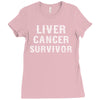 Liver Cancer Survivor Ladies Fitted T-Shirt