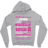 quens are born in june Zipper Hoodie