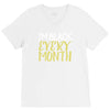 i'm black every month V-Neck Tee