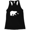 Bear Fishing Racerback Tank