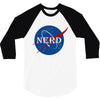 nerd 3/4 Sleeve Shirt