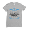 Dear Daddy, Thanks for Being my Dad Baby Boy Letter to Father Ladies Fitted T-Shirt